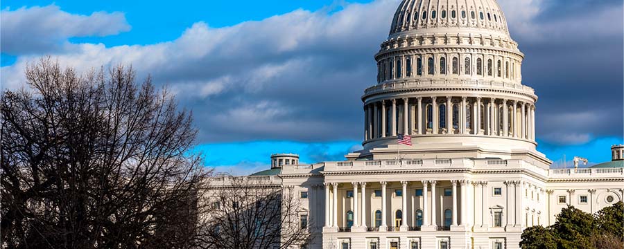 Photo of capitol in Washington DC