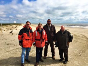 usfws staff at McFaddin NWR